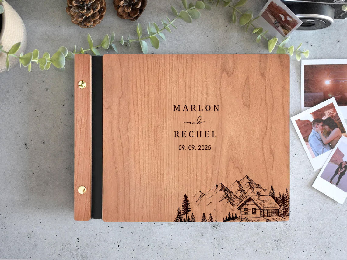 Adventure Book Scrapbook Couples Gift for Boyfriend, Anniversary Gifts Couples, Personalized Gift, Valentines Day Gift for Him
